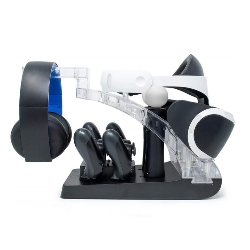 For PS PS4 PS Move Controller Chargers Dock Stand