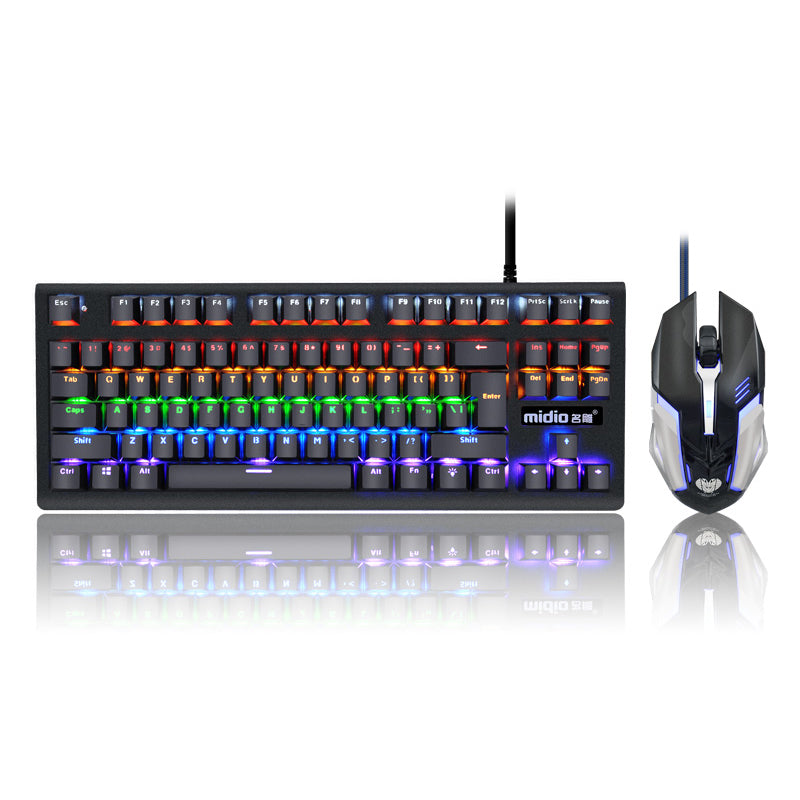 RX920 Wired Gaming Mechanical Keyboard Mouse Combo