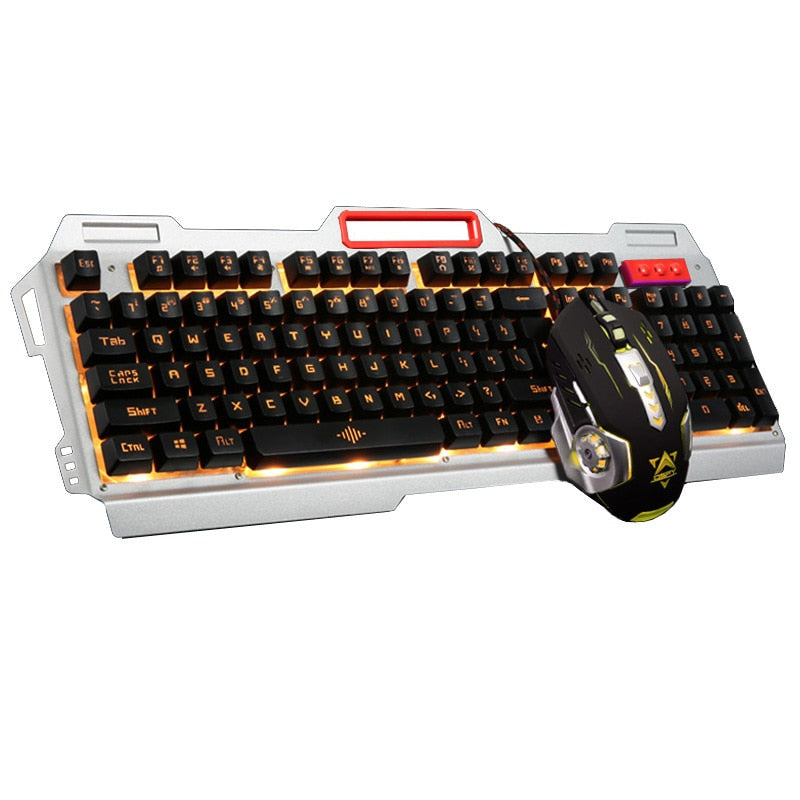 Colorful LED BacklightGaming Keyboard+Gaming Mouse