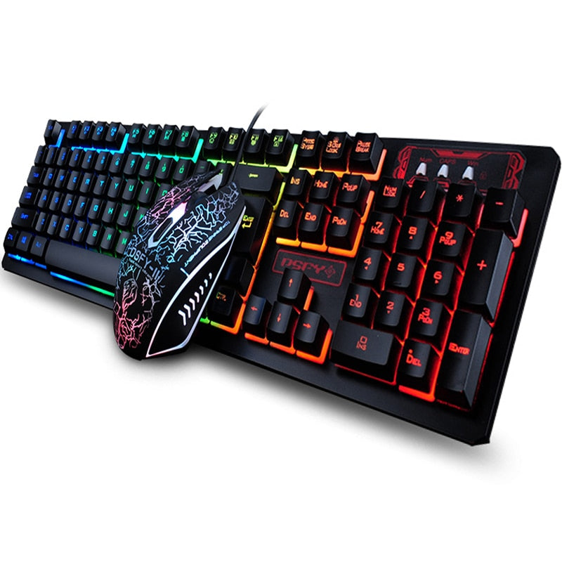 New 104 Keys Gaming Keyboard Mouse
