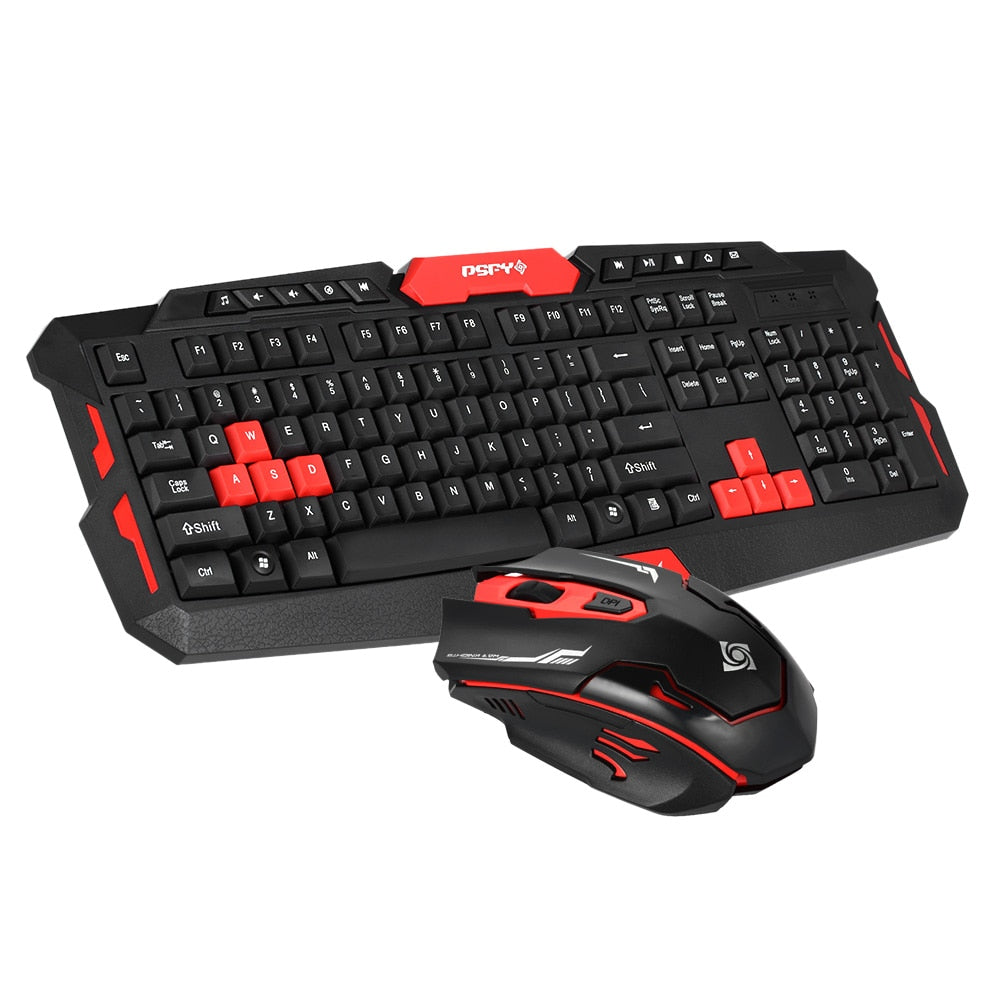 2.4GHz Wireless Gaming Keyboard Mouse Combo