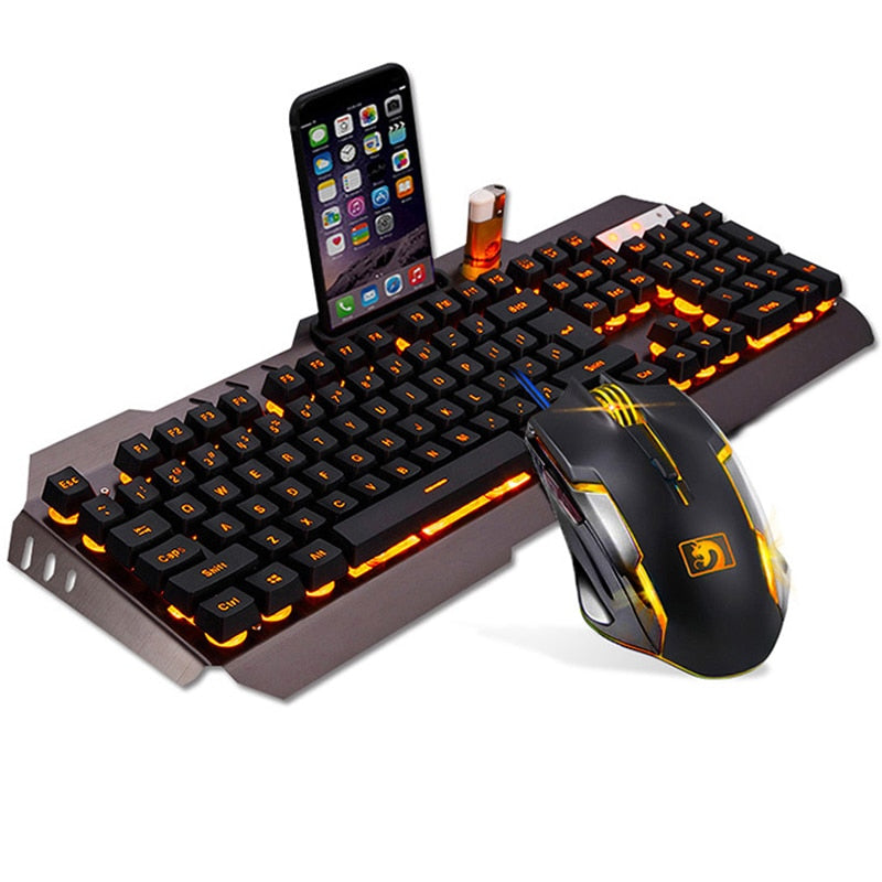 Cool Wired Gaming KeyboardMouse Combo