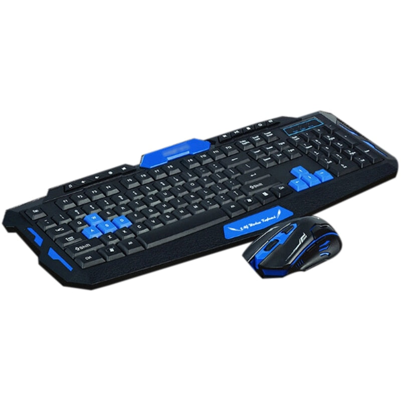Hk8100 2.4G Wireless Gaming Keyboard Mouse Combo