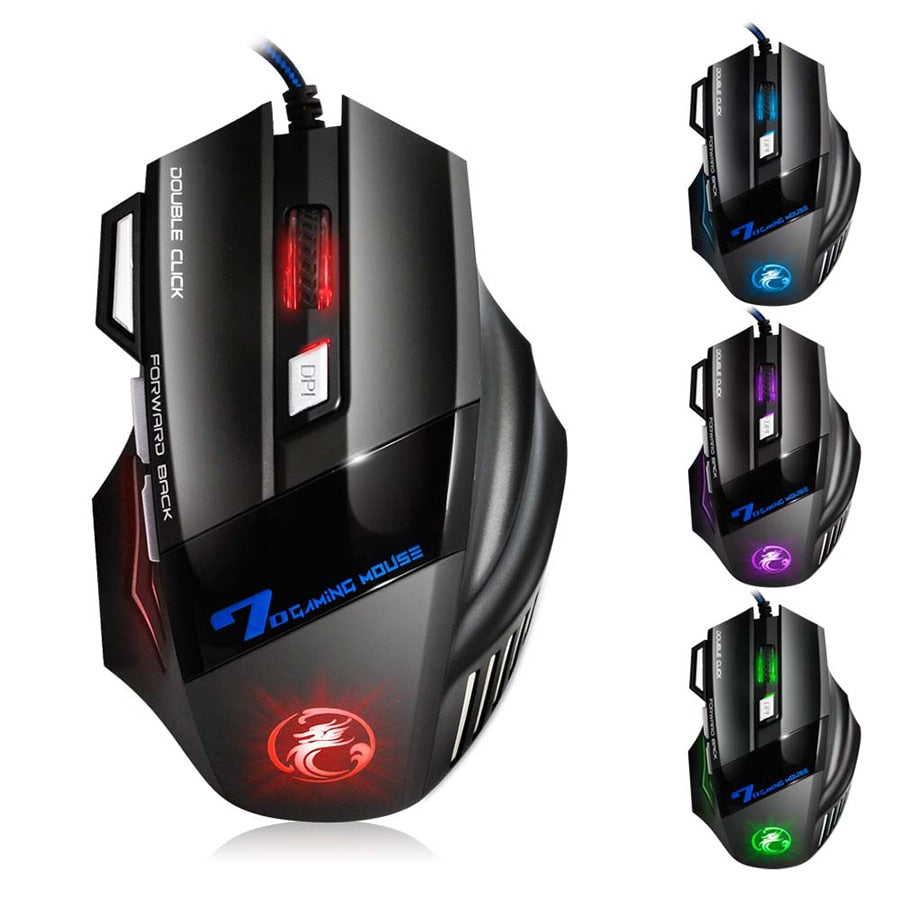 6pcs/lot Wired Gaming Mouse